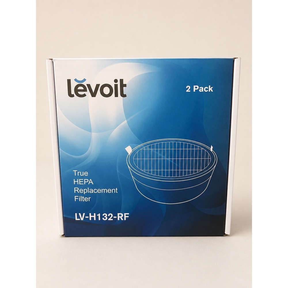 Levoit LV-H132-RF True HEPA Replacement Filter 2 Pack for LV-H132 Air Purifier